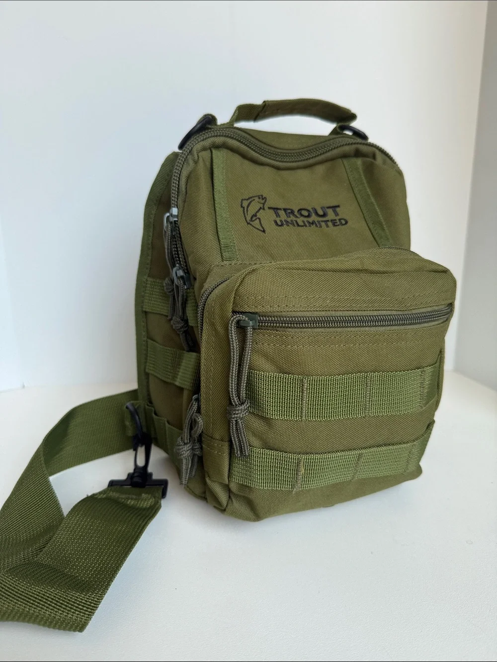 Trout Unlimited, hiking day pack sling